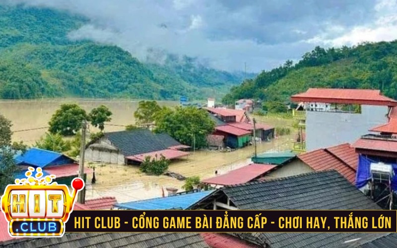 Hitclub tài trợ bão lũ mang đến tình yêu thương cho cộng đồng